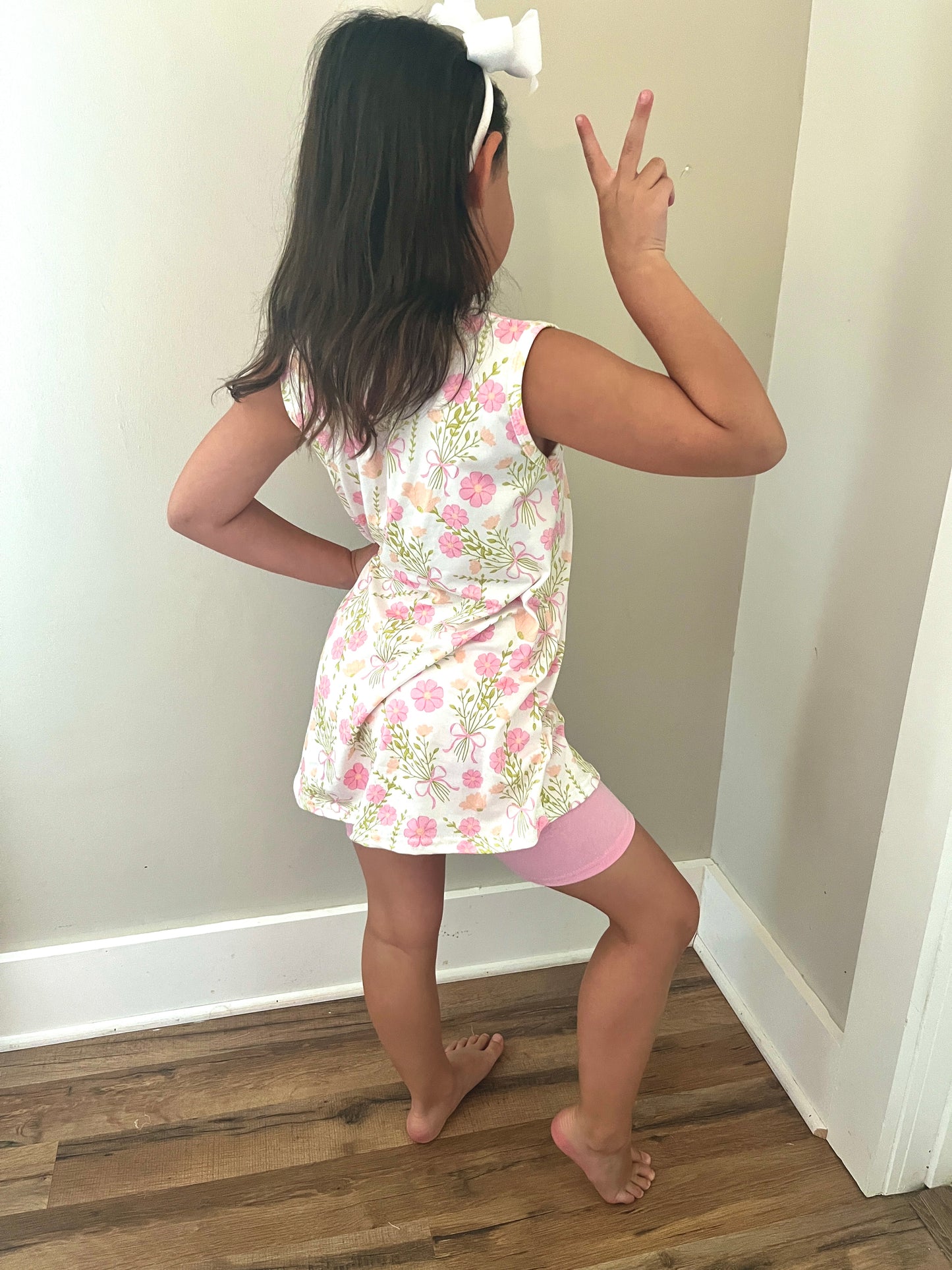 Molly’s Garden Floral Girl Short Set – Boutique Baby & Toddler Summer Outfit