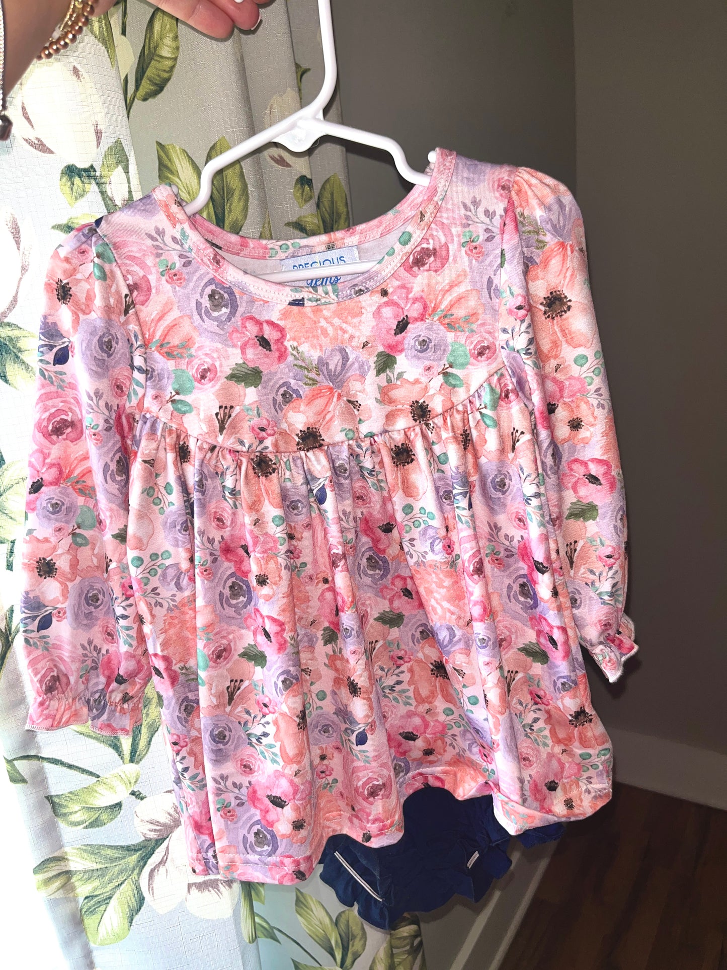 Maddie’s Floral Diaper Set