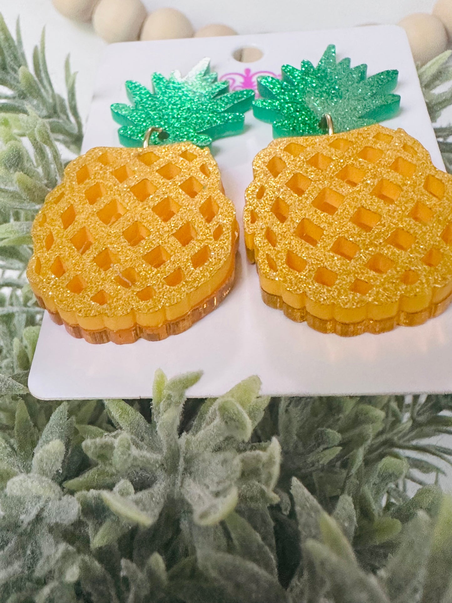 Pineapple Dangle Earrings