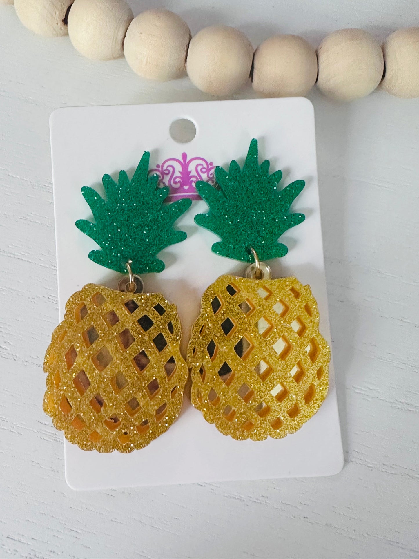 Pineapple Dangle Earrings