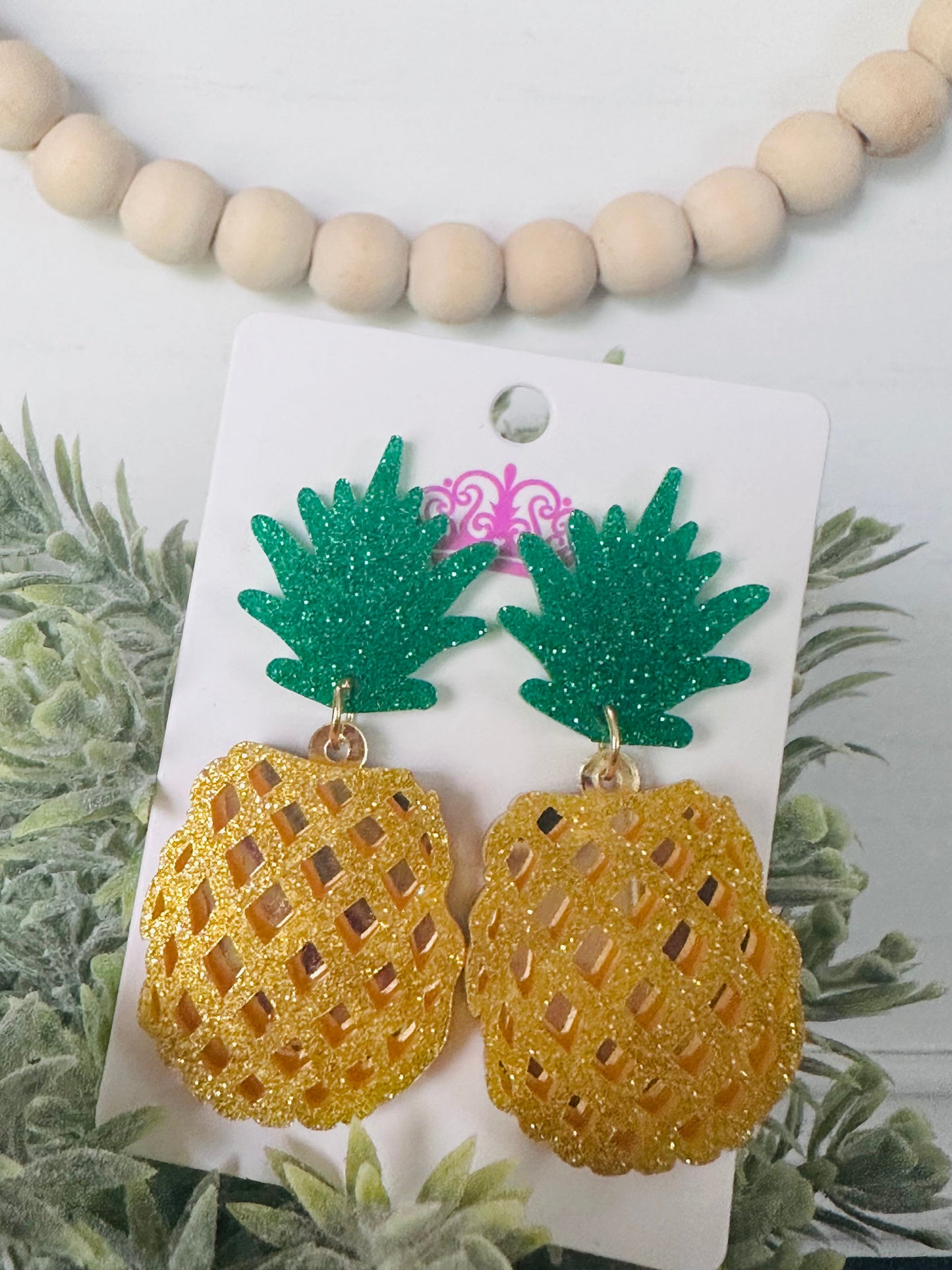 Pineapple Dangle Earrings