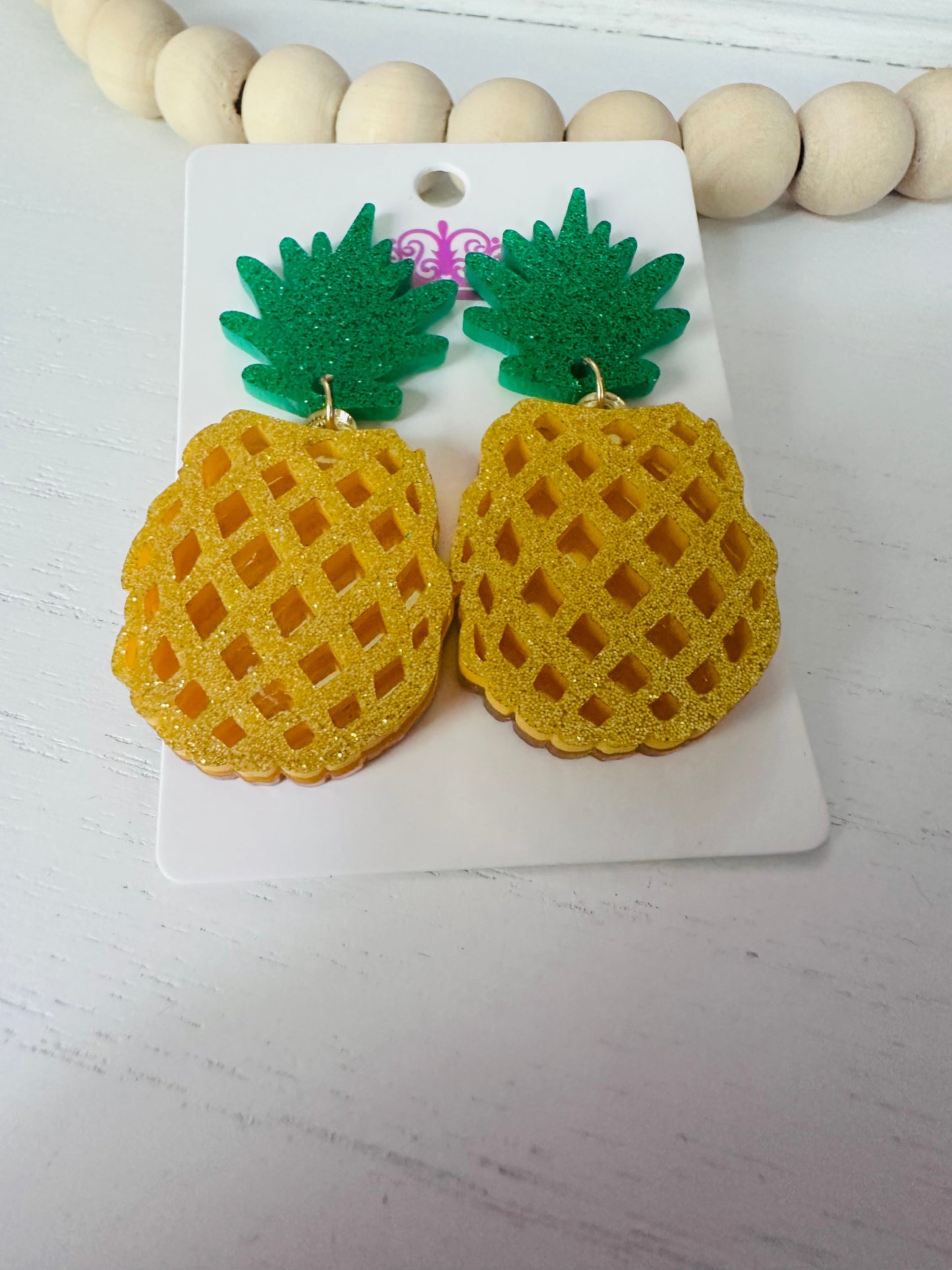 Pineapple Dangle Earrings