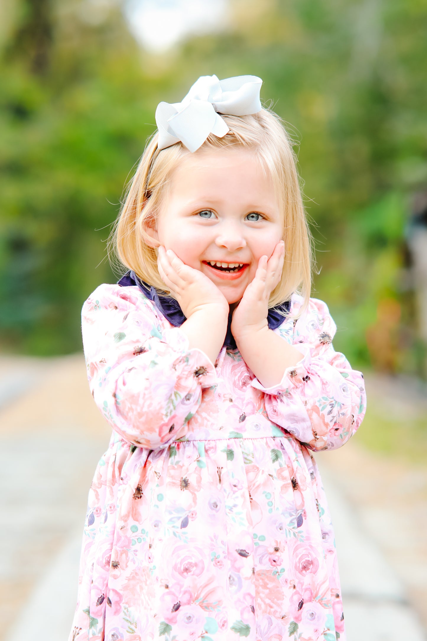 Maddie’s Floral Diaper Set