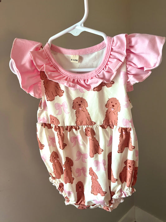 Doodle & Bows Girls’ Bubble Dress – Boutique Toddler & Baby Outfit