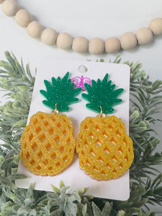 Pineapple Dangle Earrings